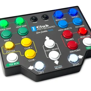 Club Keyboard Sim Caddie Elite 20 Button Controller