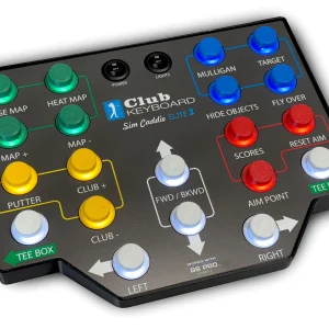Club Keyboard Sim Caddie Elite 2 - 20 Button Controller